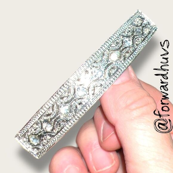 Bundle Sale 3 for $15 | Rhinestone Hair Barrette – Ornate Design - Picture 7 of 8